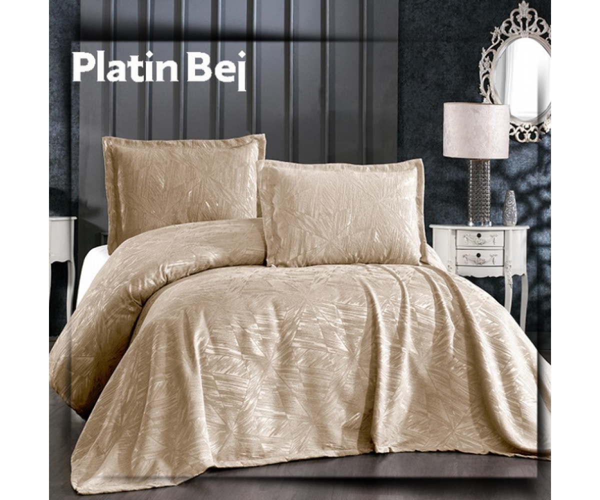 Çapa Home Platin  Yatak Örtüsü